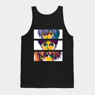 Evangelion Pilots Tank Top